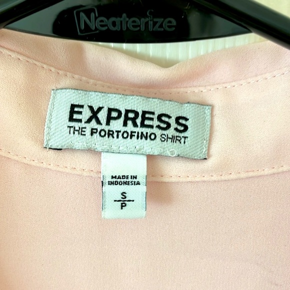 Express neon pink sleeveless top - Picture 2 of 4